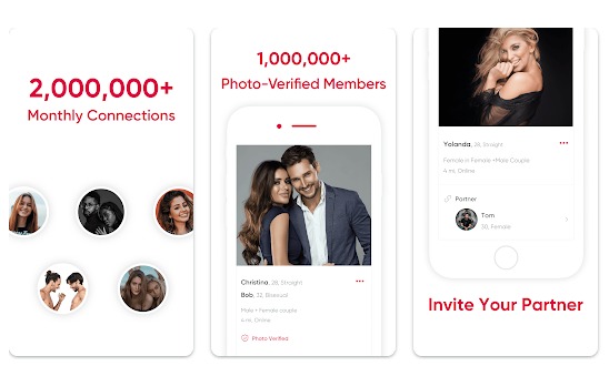 3 Fun Threesome Dating, dating app, download for free