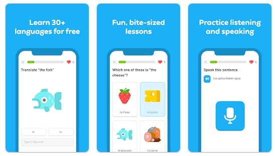 Duolingo Language app, download for free