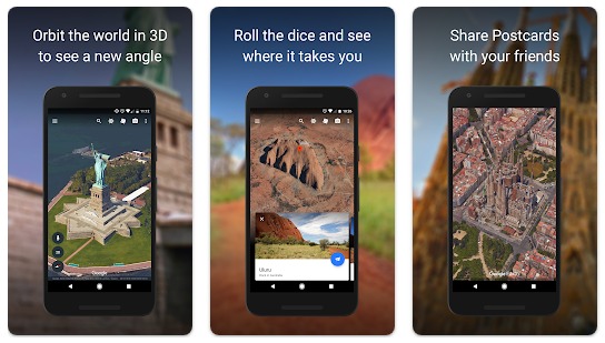 Google Earth free  app, download for free