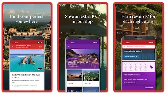 Hotels.com, travel booking,book your stay worldwid,  app, download for free
