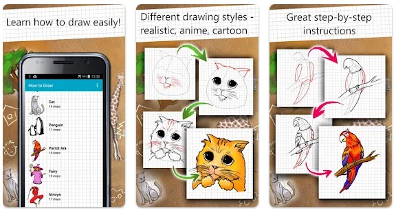 How To Draw app, download for free