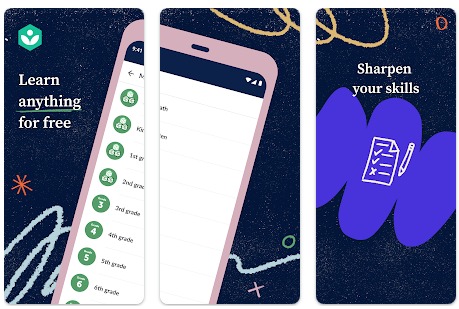  khan academy app, download for free
