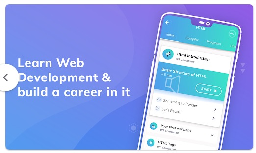 Learn Web Development,  app, download for free
