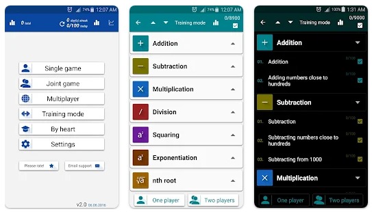 Math Tricks app, download for free