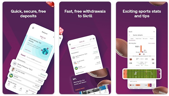 SKRILL payment processng app,  app, download for free