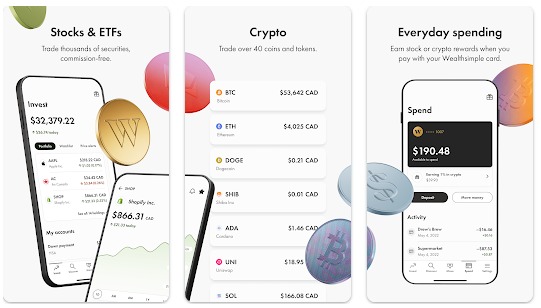 Wealth Simple App money,  app, download for free