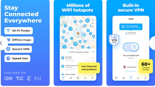  Wifi Map app, free wifi worldwid, download for free